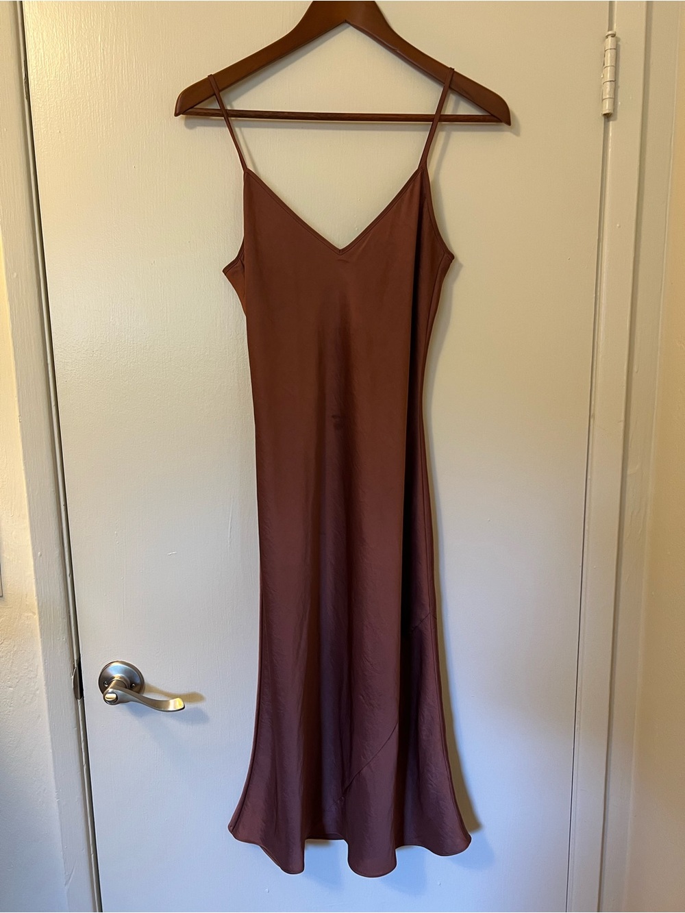 Wilfred Mauve Slip Midi Dress